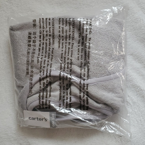 Brand New Carter's cute elephant hooded towel - Picture 7 of 9